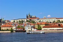 Cruise in the center of Prague