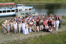 Wedding on boat