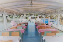 Wedding on boat