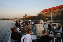 Evening river crusie with dinner - sunny deck