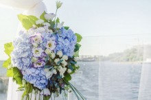 Wedding on boat